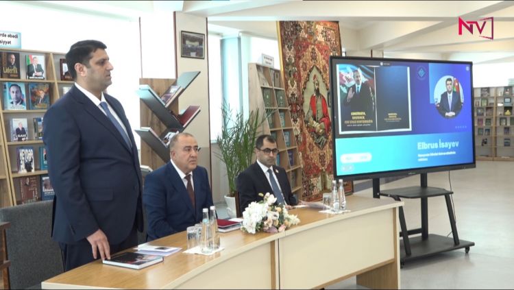 Naxçıvanda konstitusiya və suverenliyə həsr olunmuş kitab təqdim edilib<font color=red> - VİDEO</font>