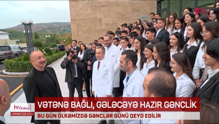 Bu gün Azərbaycanda Gənclər Günüdür<font color=red> - VİDEO</font>