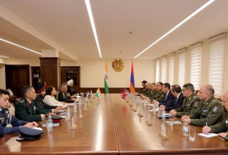 Ermənistan və Hindistan hərbi sahədə əməkdaşlığı gücləndimək niyyətindədir