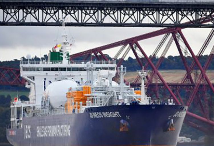 Ukraynaya cari ildə ilk ABŞ mayeləşdirilmiş təbii qazı çatdırılıb