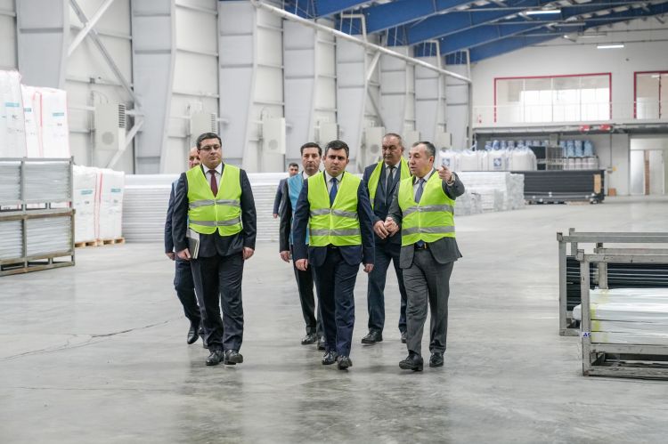 Səlahiyyətli nümayəndə “Cahan Sənaye Kompleksi” MMC-nin fəaliyyəti ilə tanış olub<font color=red> - FOTOLAR</font>