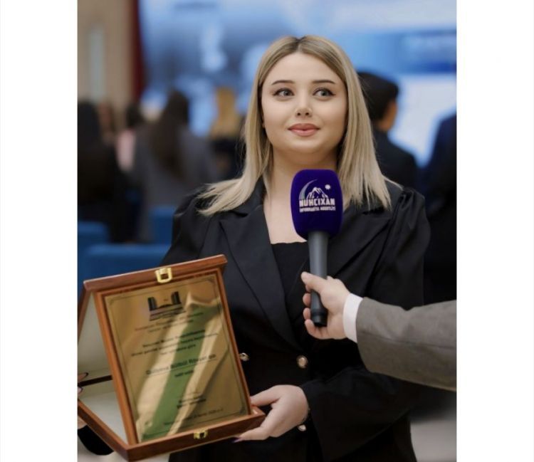 “Şərq qapısı” qəzetinin əməkdaşı Milli Məclisin mükafatına layiq görülüb