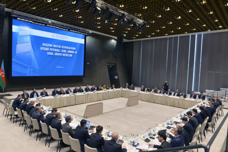 Ötən il Naxçıvanın büdcə daxilolmalarında qeyri-dövlət sektoru birinci olub<font color=red> - FOTOLAR</font>