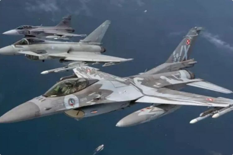 Polşa aviasiyası Rusiyanın Ukraynadakı aktivliyinə görə havaya qaldırılıb