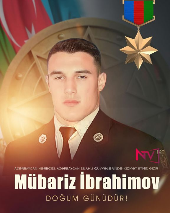 Bu gün Milli Qəhrəman Mübariz İbrahimovun doğum günüdür