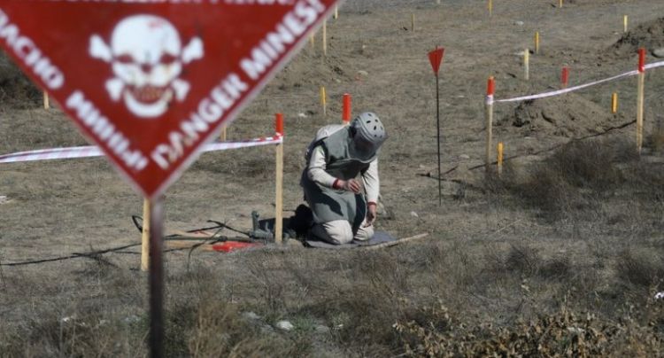 Ötən həftə 670 hektara yaxın ərazi minalardan təmizlənib