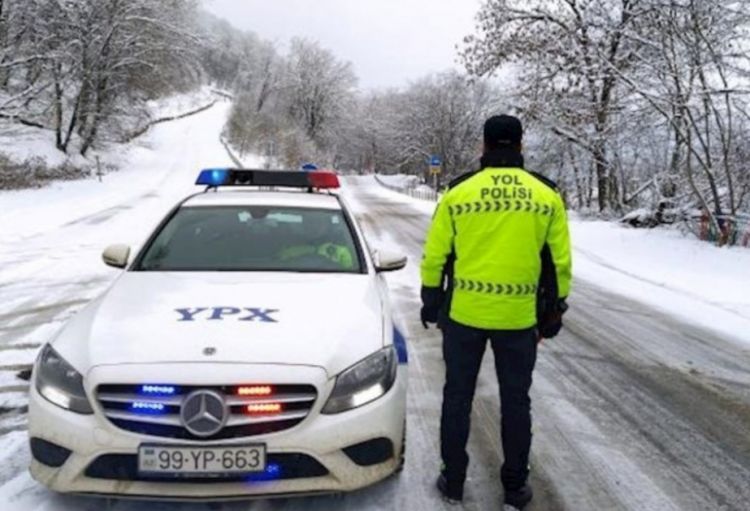 DİN: Yollarda təhlükəsizliyin təmin edilməsi üçün qabaqlayıcı tədbirlər görülür