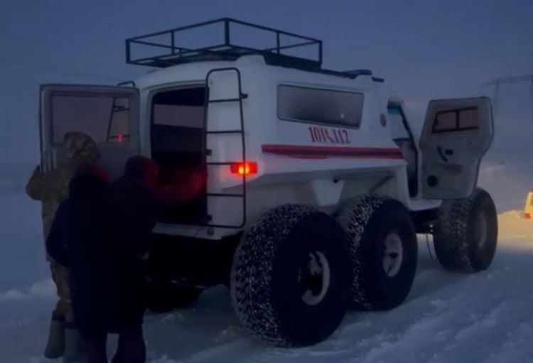 Qazaxıstanda son 24 saat ərzində qar uçqunları zonasında 87 nəfər xilas edilib