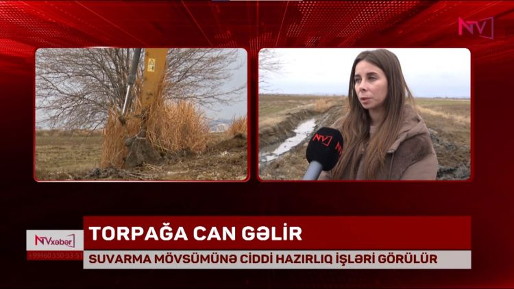 NAXÇIVANDA SUVARMA MÖVSÜMÜNƏ CİDDİ HAZIRLIQ İŞLƏRİ GÖRÜLÜR<font color=red> - VİDEO</font>