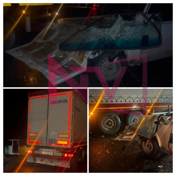 Şərurda avtomobil "TIR"la toqquşub, xəsarət alanlar var