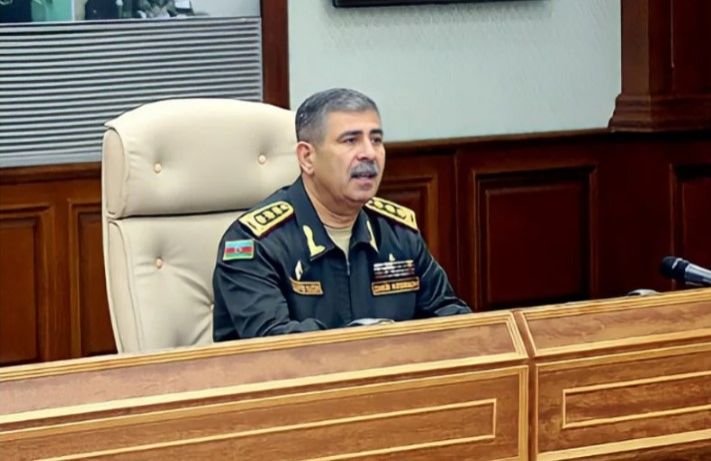 Müdafiə Nazirliyində ötən ilin yekunlarına dair kollegiya iclası olub