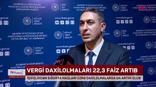 NAXÇIVANDA VERGİ DAXİLOLMALARI 22,3 FAİZ ARTIB<font color=red> - VİDEO</font>