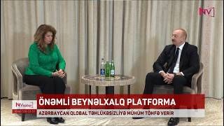 AZƏRBAYCAN QLOBAL TƏHLÜKƏSİZLİYƏ MÜHÜM TÖHFƏ VERİR<font color=red> - VİDEO</font>