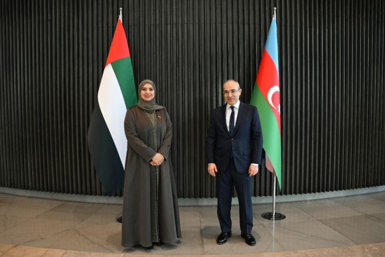 Birləşmiş Ərəb Əmirlikləri ilə iqtisadi tərəfdaşlığın inkişafı istiqamətində müzakirələr aparılıb<font color=red> - FOTOLAR</font>