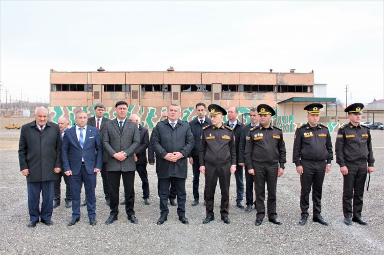 FHN Babək rayonunda  xəbərdarlıq və toplanış üzrə nümunəvi mülki müdafiə məşqi təşkil edib<font color=red> - FOTOLAR</font>