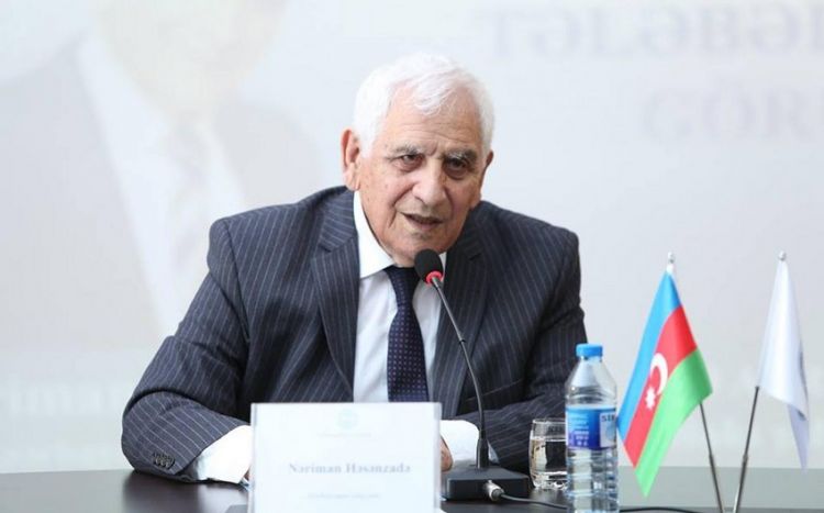 Nəriman Həsənzadə "Heydər Əliyev" ordeni ilə təltif edilib