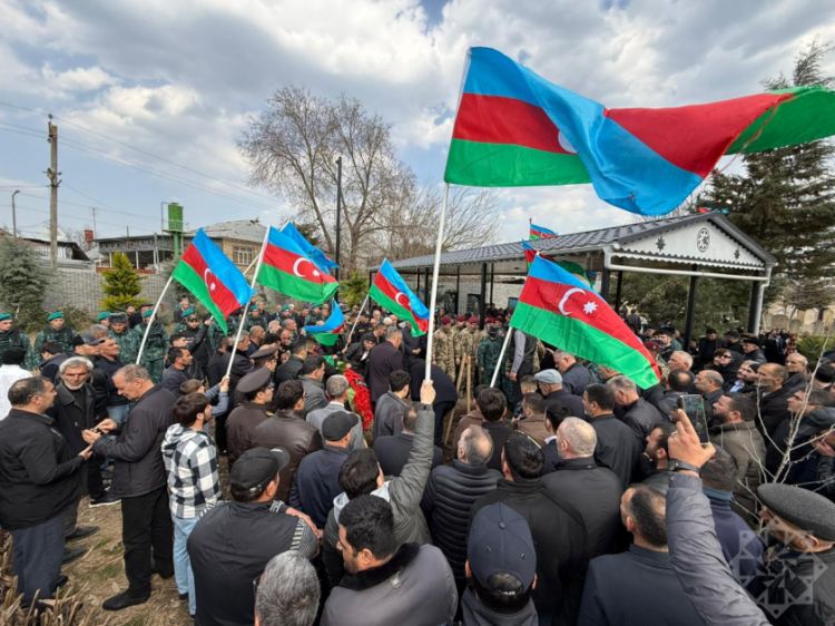 Birinci Qarabağ müharibəsinin itkin şəhidi Mahir Quliyev Cəlilabadda dəfn edilib<font color=red> - FOTOLAR</font>