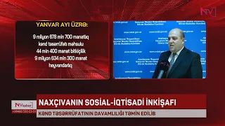 NAXÇIVANDA KƏND TƏSƏRRÜFATI İSTEHSALI, HƏMÇİNİN YÜK VƏ SƏRNİŞİN DAŞINMASI ARTIB<font color=red> - VİDEO</font>