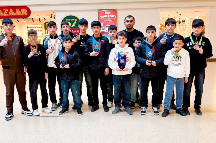 Naxçıvanın “Naxçıvan Araz” Kikboksinq klubu Xocalı Kubokunda uğur qazanıb<font color=red> - FOTOLAR</font>