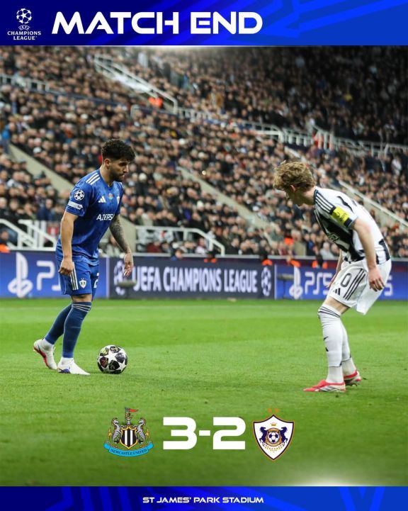 "Qarabağ" UEFA Çempionlar Liqasında mübarizəni dayandırıb