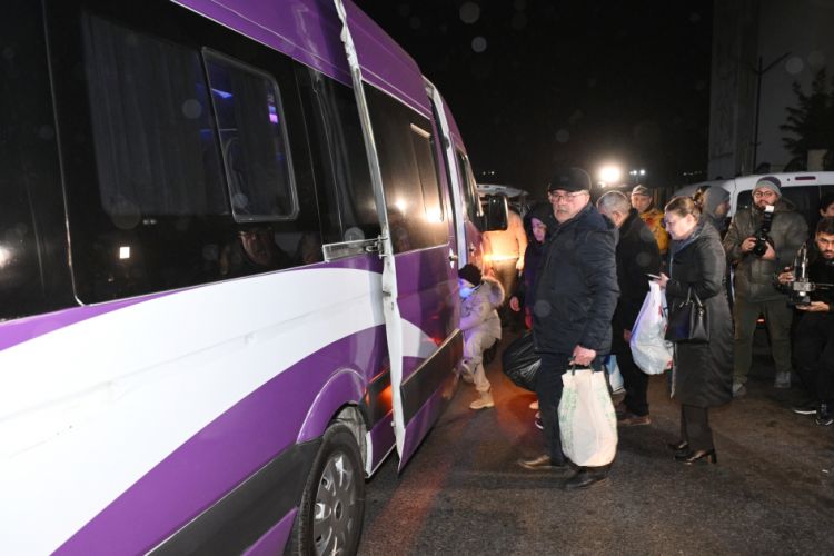 Cəbrayıl rayonunun Horovlu kəndinə növbəti köç karvanı yola salınıb