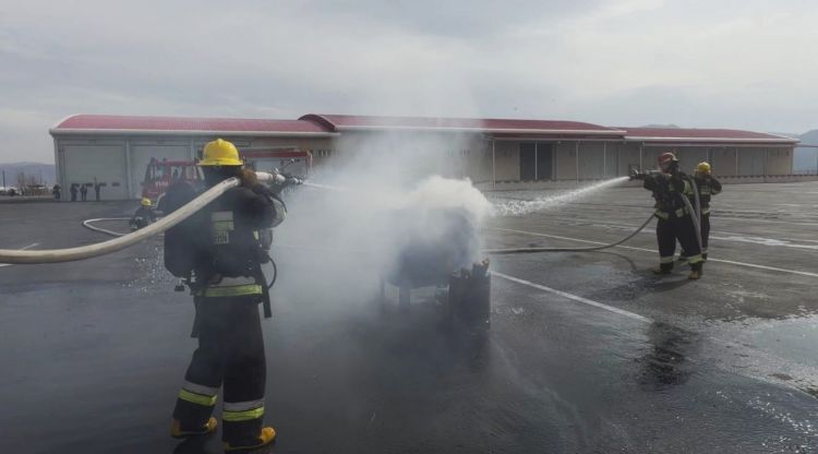 Sədərək gömrük postunda fövqəladə hallar zamanı davranış qaydaları üzrə məşq keçirilib<font color=red> - FOTOLAR</font>