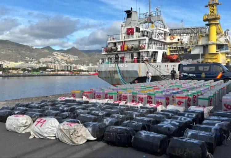 Kanarya adaları yaxınlığında ələ keçirilən kokainlə bağlı Türkiyədə istintaq davam edir