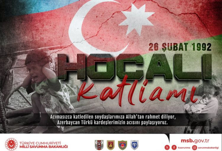 Türkiyə Müdafiə Nazirliyi: Qardaş Azərbaycan xalqının ağrısını səmimi-qəlbdən bölüşürük