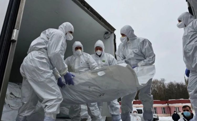 Rusiya və Ukrayna hərbçilərin meyitlərinin mübadiləsini həyata keçirib