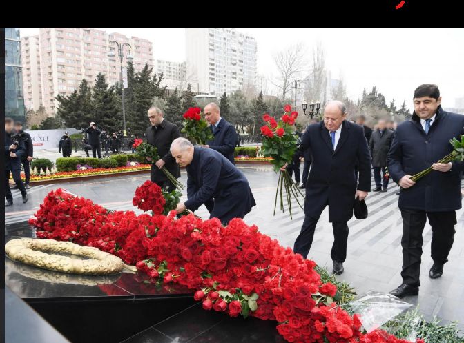 DTX-nin əməkdaşları Xocalı soyqırımı qurbanlarının xatirəsini anıblar<font color=red> - FOTOLAR</font>