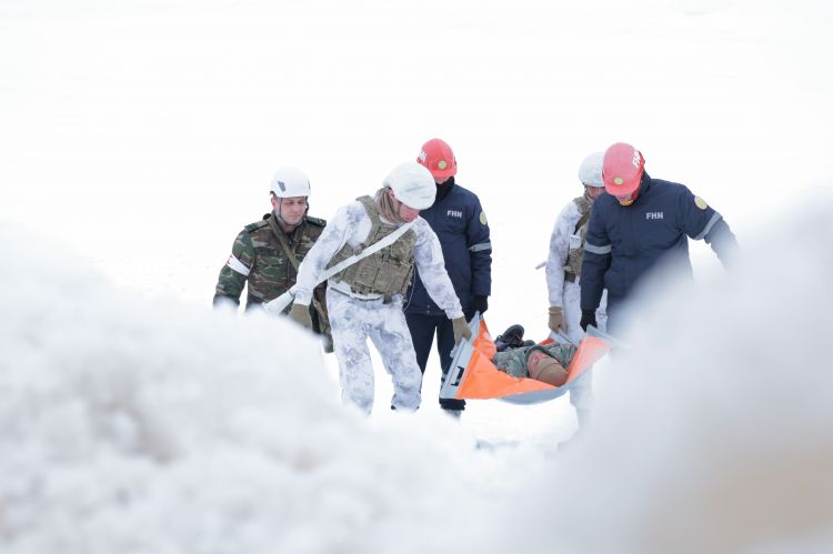 Fövqəladə Hallar Nazirliyi Zəngəzur Milli Parkında təlim keçirib <font color=red> - FOTOLAR</font>