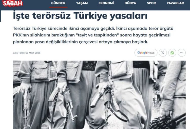 “Terrorsuz Türkiyə”nin ikinci mərhələsi Müdafiə Nazirliyi və kəşfiyyat xidmətinin məlumatları əsasında başlayacaq