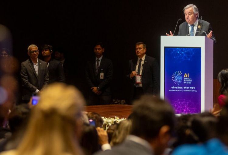 BMT-nin Baş katibi süni intellekt ekspertlərinə müraciət edib