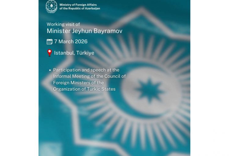 Xarici işlər naziri Ceyhun Bayramov Türkiyəyə işgüzar səfərə gedib