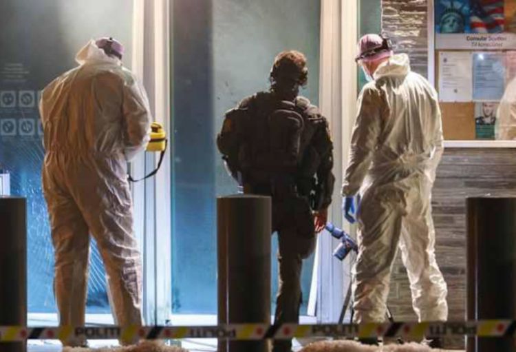 Norveç polisi Osloda ABŞ səfirliyinin yaxınlığında baş verən partlayışı araşdırır