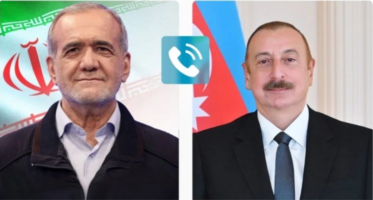 Məsud Pezeşkian Prezident İlham Əliyevə zəng edib