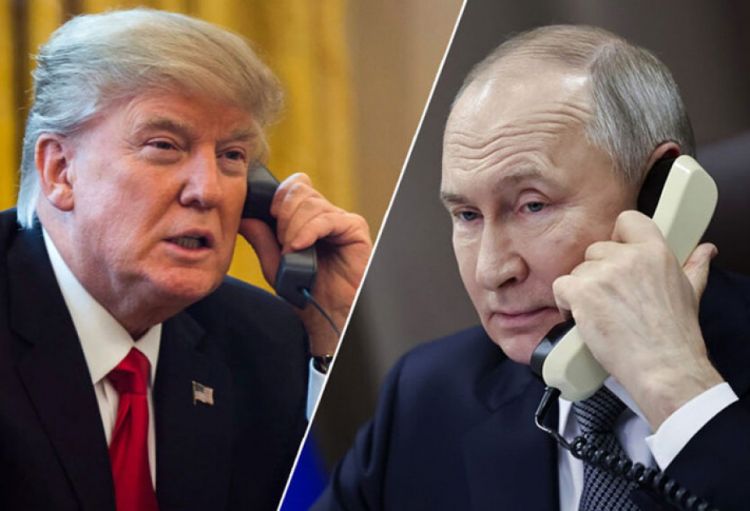 Putin Trampla telefon danışığı aparıb