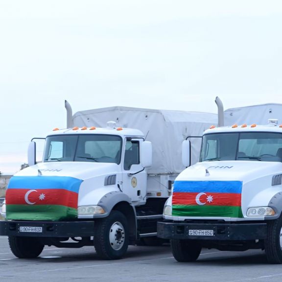 İrana 30 tona yaxın qida məhsulu göndərilib