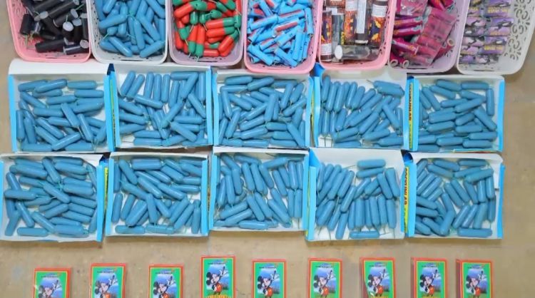 Naxçıvanda pirotexniki vasitələr satan şəxslər saxlanılıb