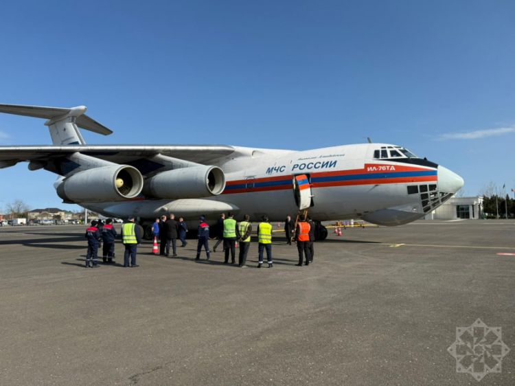 Rusiyanın İrana humanitar yardım aparan təyyarəsi Lənkəran hava limanına enib