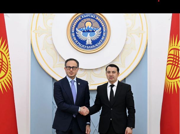 Qırğız parlamentinin sədri ilə TÜRKPA Baş katibi əməkdaşlığı müzakirə ediblər