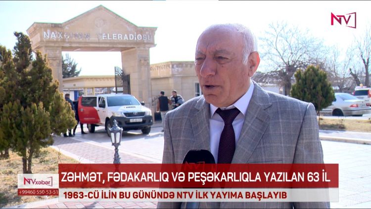 1963-CÜ İLİN BU GÜNÜNDƏ NTV İLK YAYIMA BAŞLAYIB<font color=red> - VİDEO</font>