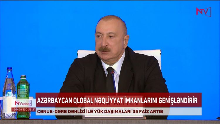 AZƏRBAYCAN QLOBAL NƏQLİYYAT İMKANLARINI GENİŞLƏNDİRİR<font color=red> - VİDEO</font>
