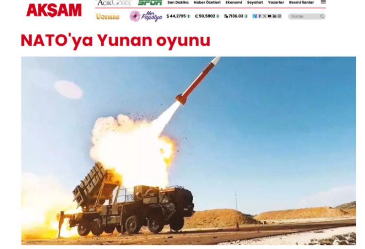 Media: Yunanıstan Egey dənizinin silahsızlaşdırılmış adalarında hava hücumundan müdafiə sistemləri və təyyarələr yerləşdirir