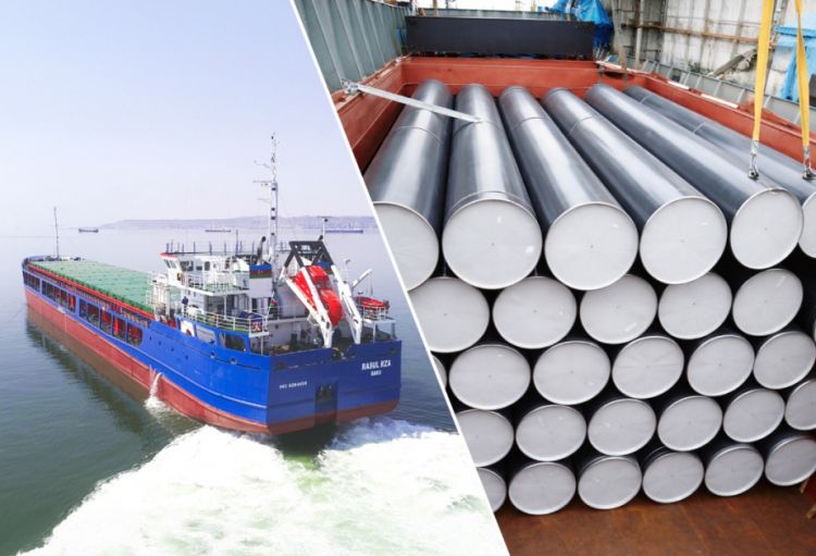 Azərbaycan gəmiləri TAPI layihəsi üzrə borudaşıma əməliyyatlarına cəlb olunub