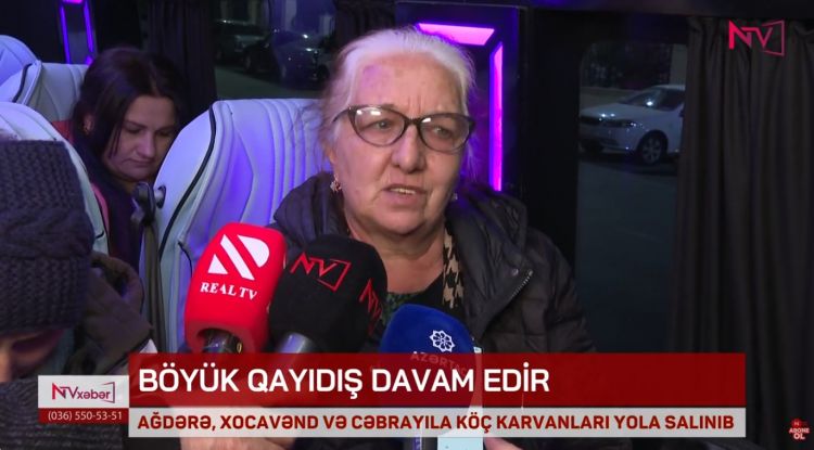 Keçmiş məcburi köçkün: Bu gün çox sevincliyəm<font color=red> - VİDEO</font>