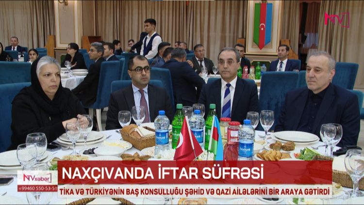 TİKA və Türkiyənin Naxçıvandakı Baş Konsulluğu tərəfindən iftar süfrəsi təşkil olunub<font color=red> - VİDEO</font>