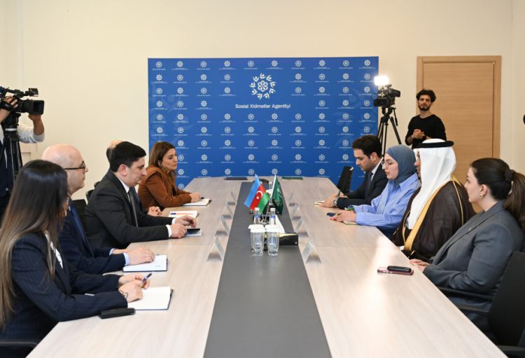 Səudiyyə Ərəbistanının Azərbaycandakı səfiri Sosial Xidmətlər Agentliyində olub