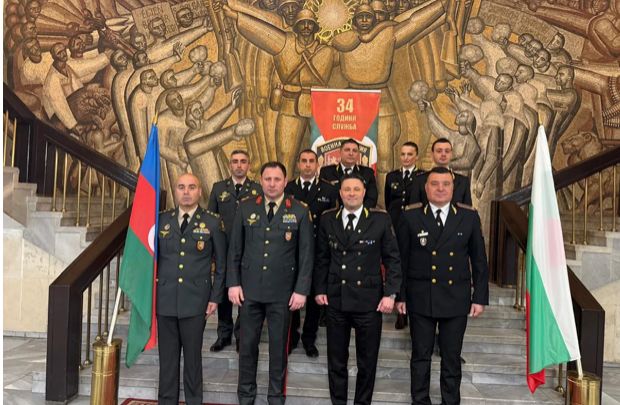 Azərbaycan və Bolqarıstanın hərbi polislərinin əməkdaşlığı müzakirə olunub<font color=red> - FOTOLAR</font>