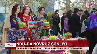 NDU-DA NOVRUZ ŞƏNLİYİ KEÇİRİLİB<font color=red> - VİDEO</font>